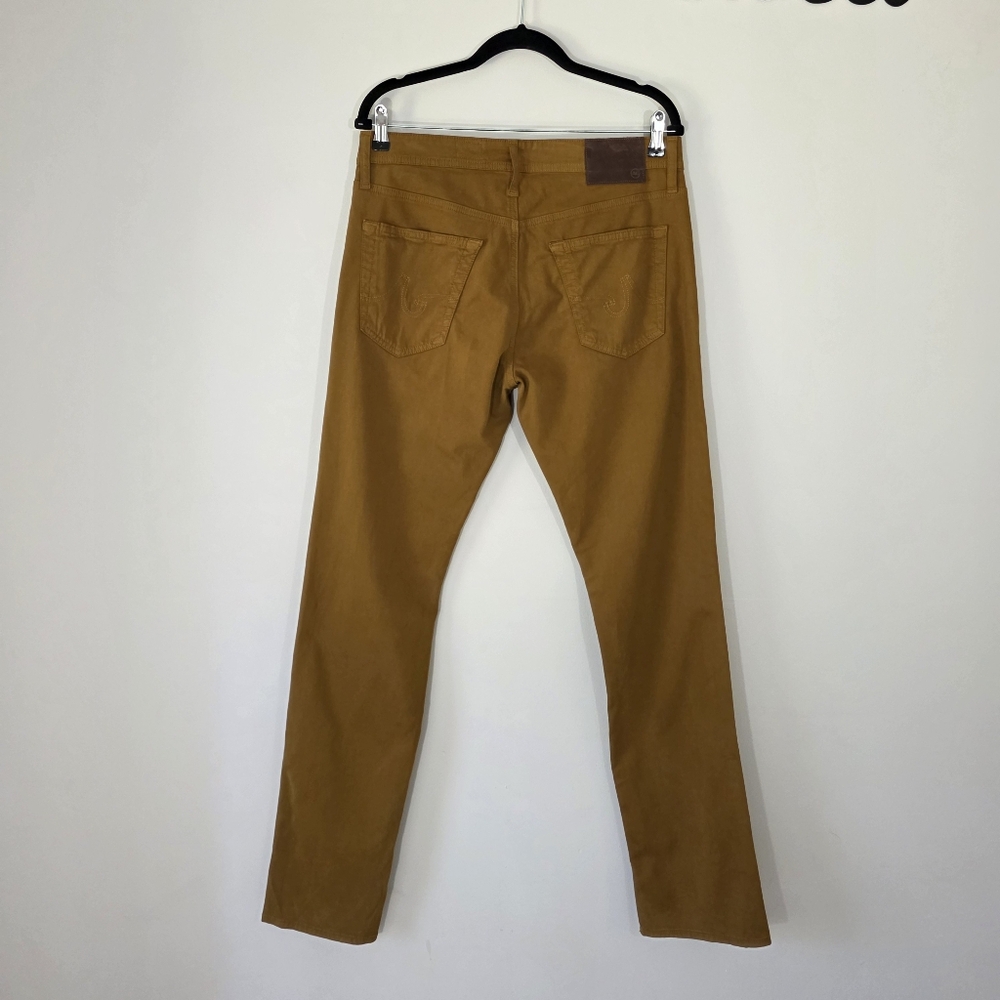 Adriano Goldschmied The Graduate Tailored Leg Pant in Golden Brown Sz 32X34 NEW - Picture 5 of 11